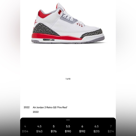 jordan 3 fire red ❤️ - Picture 6 of 6